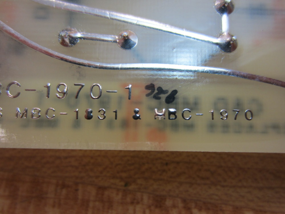 C&D MBC-1970-1 Circuit Board MBC19701