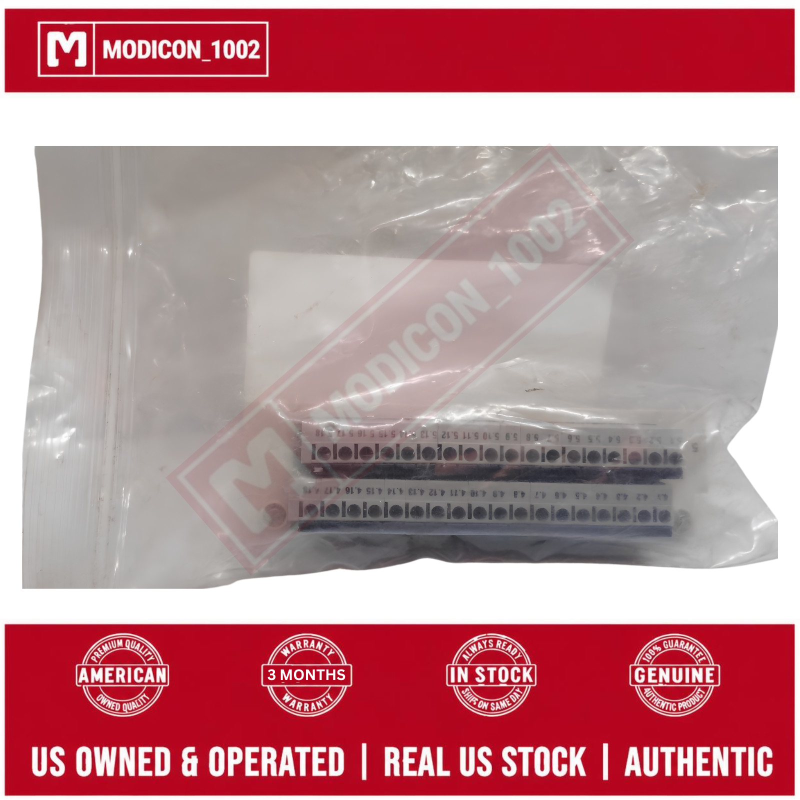 SCHNEIDER ELECTRIC 170XTS00801 BUS BAR 2 ROW SPRING TERMINAL NEW