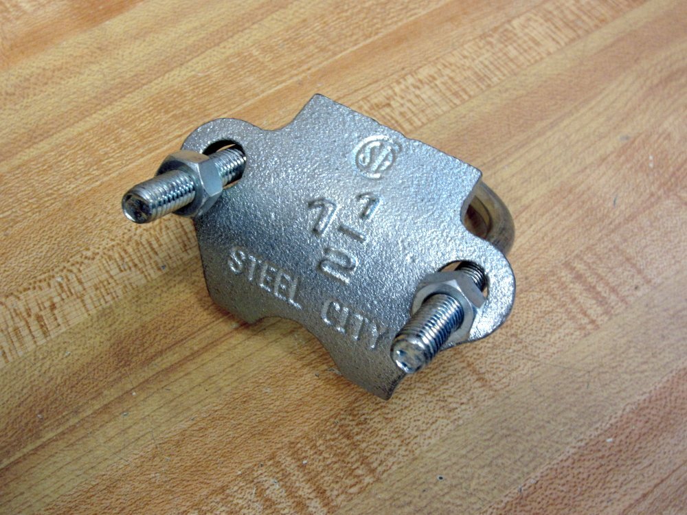 Steel City 1 1/2 Conduit Beam Clamp RC 1-1/2 (Pack of 4)