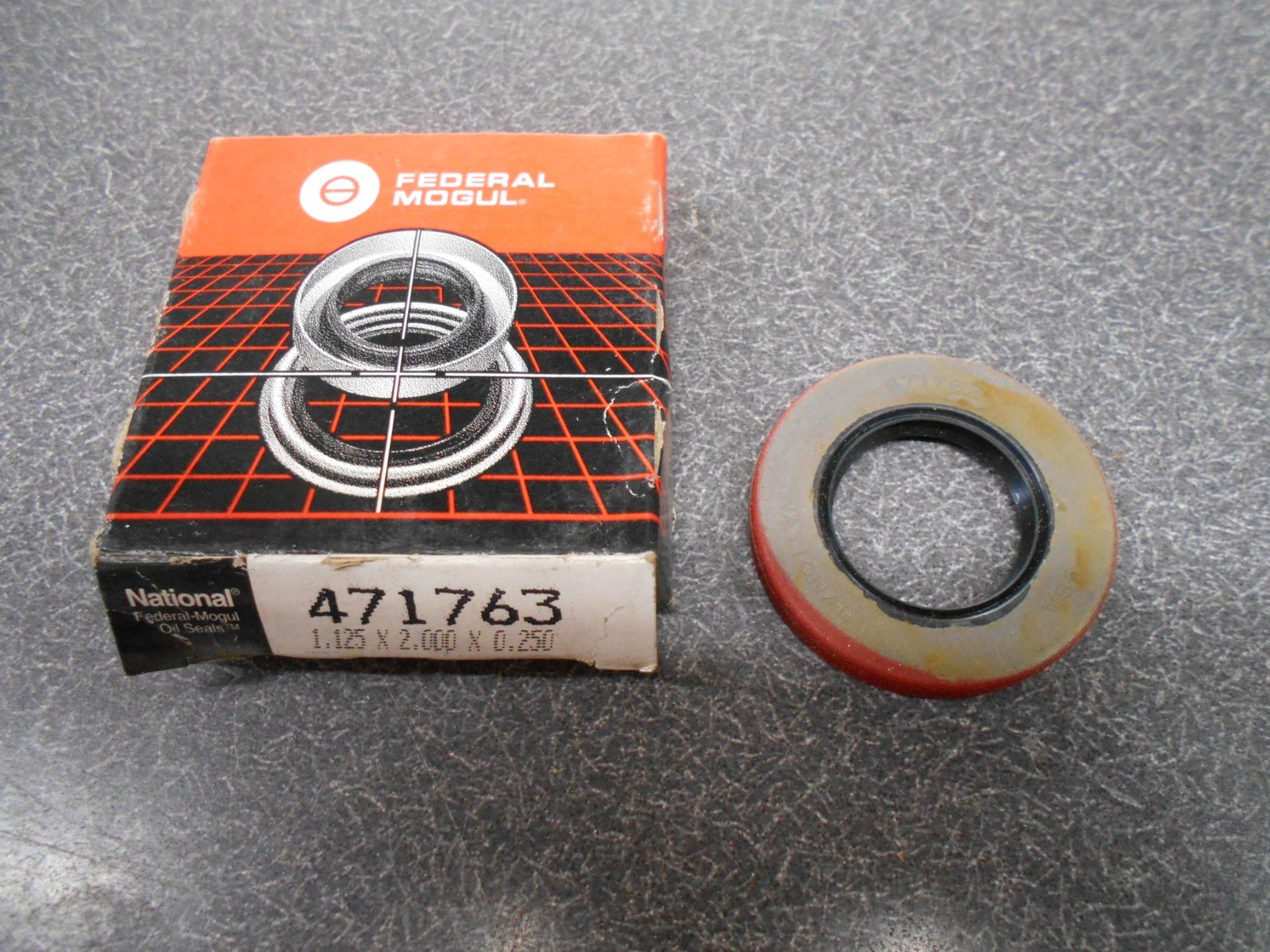 Federal Mogul 471763, National Oil Seal. 1.125X2.0X0.25 NOS!