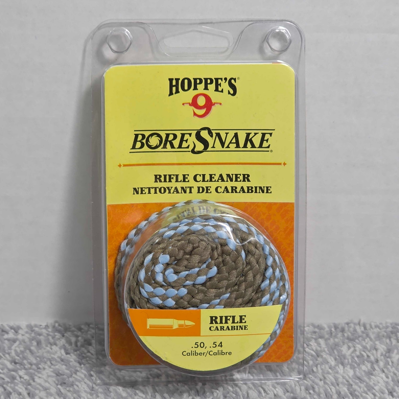 Hoppe’s 9 Bore Snake Rifle Gun Cleaner .50 .54 Caliber 24020W Boresnake NEW