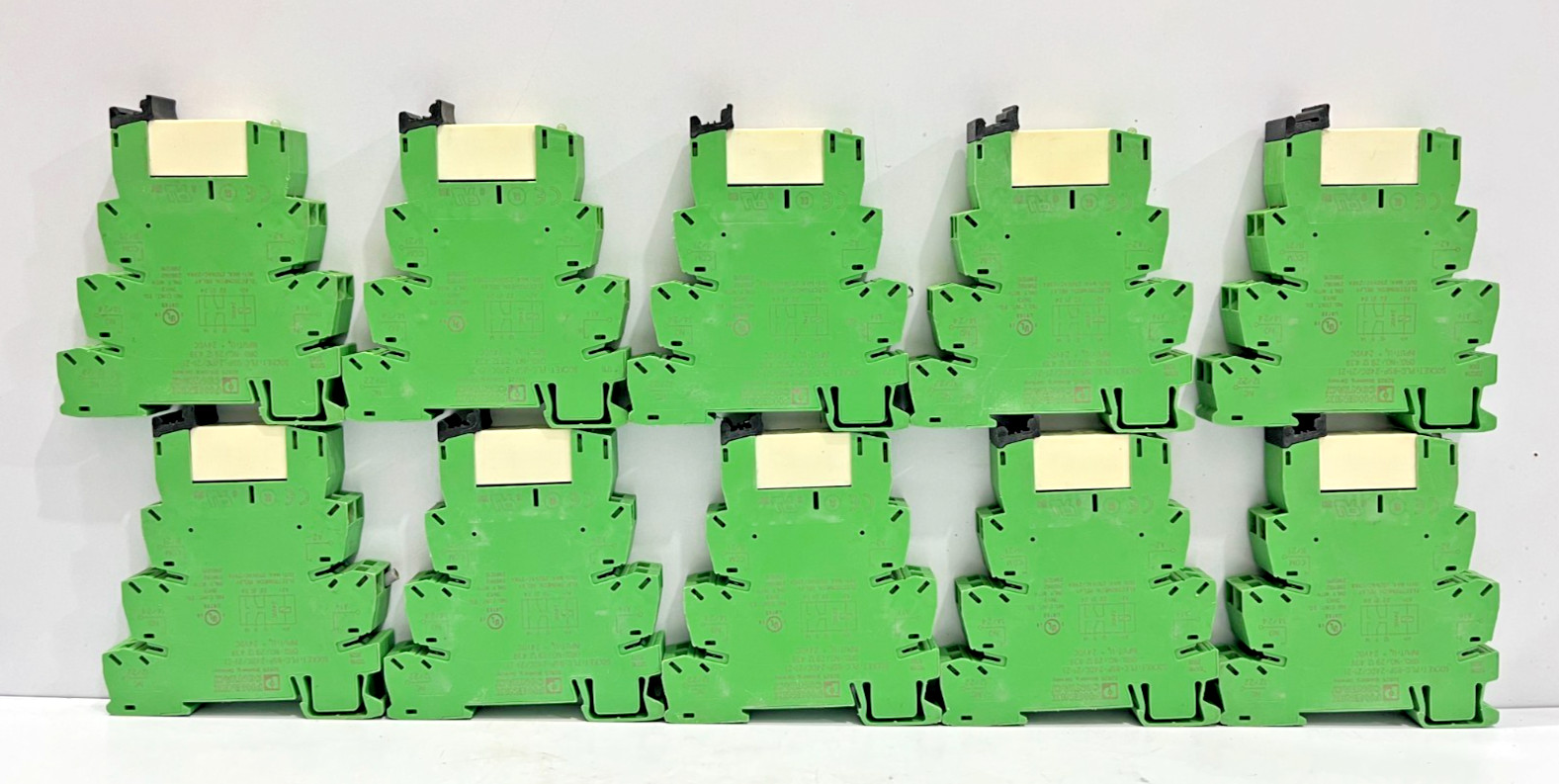 Phoenix PLC-BSP-24DC/21-21 2912439 Contact Block 24V & Relay 2961192 (LOT OF 10)