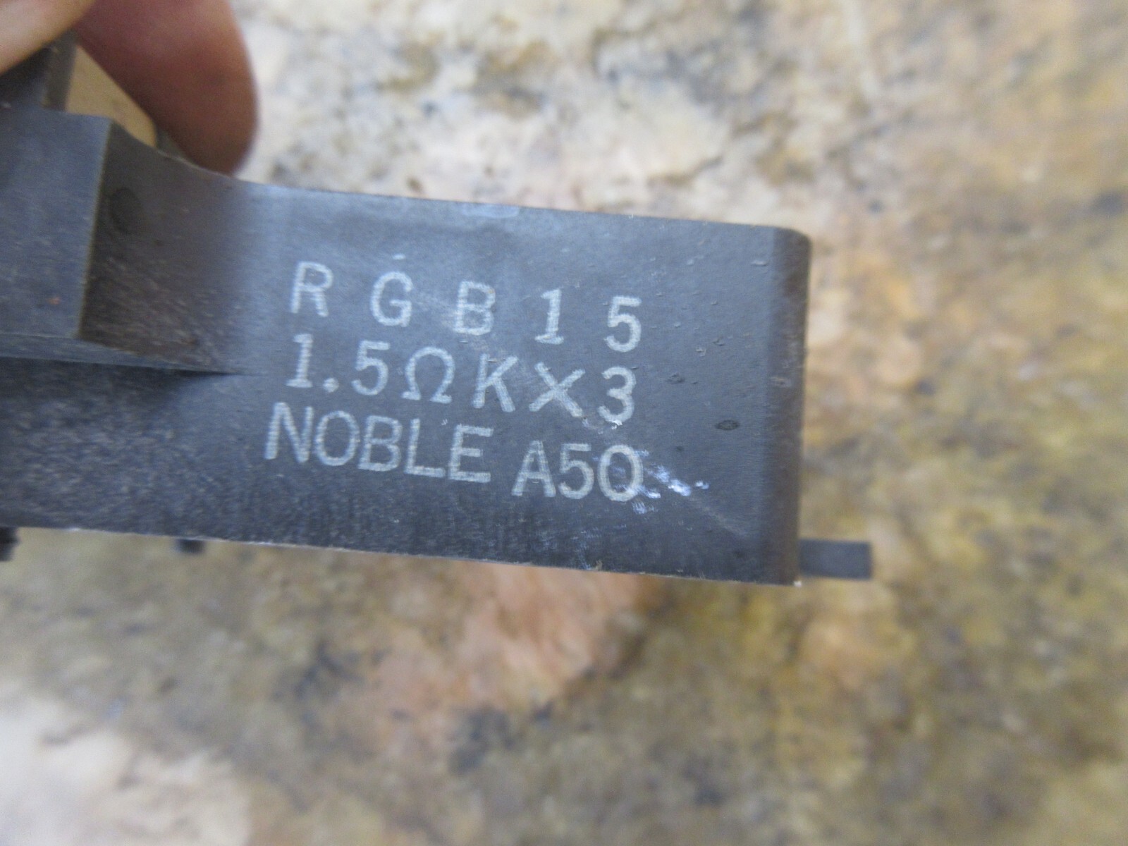 RGB15 NOBLE Resistor 1.5 OHM K X 3