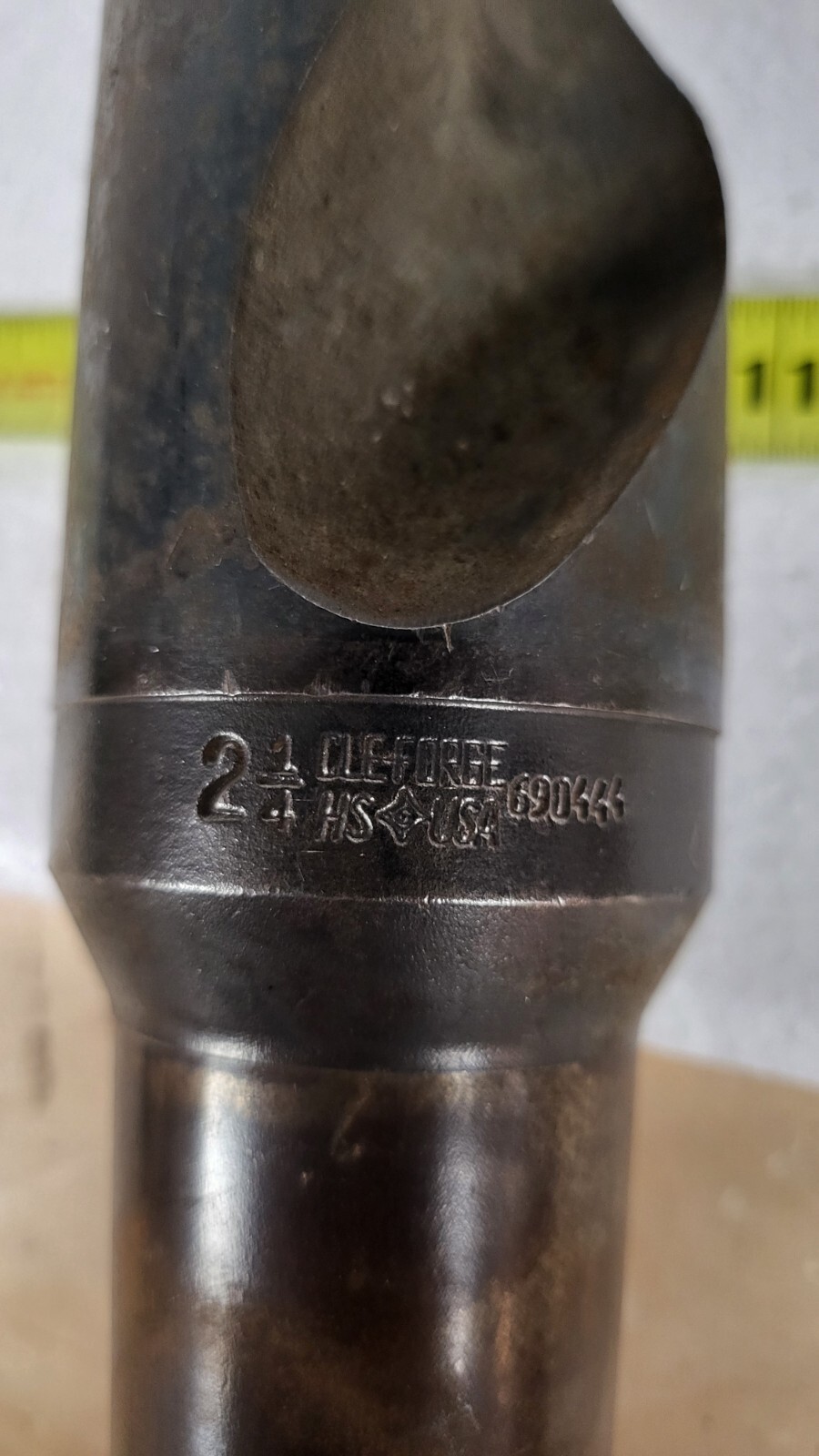 CLE-FORGE DRILL BIT 2- 1/4″ HS 690444 “BEST PRICE ON EBAY”