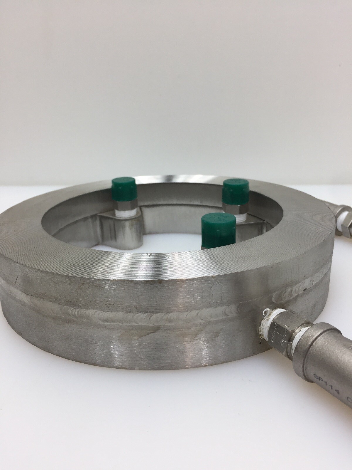 Stainless Steel Water Manifold With Bete WL-3 120 303 Cone Nozzles Fire Safety