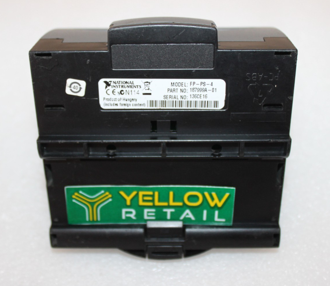 NATIONAL INSTRUMENTS FP-PS-4 FIELDPOINT 24 VDC POWER SUPPLY MODULE 187999A-01