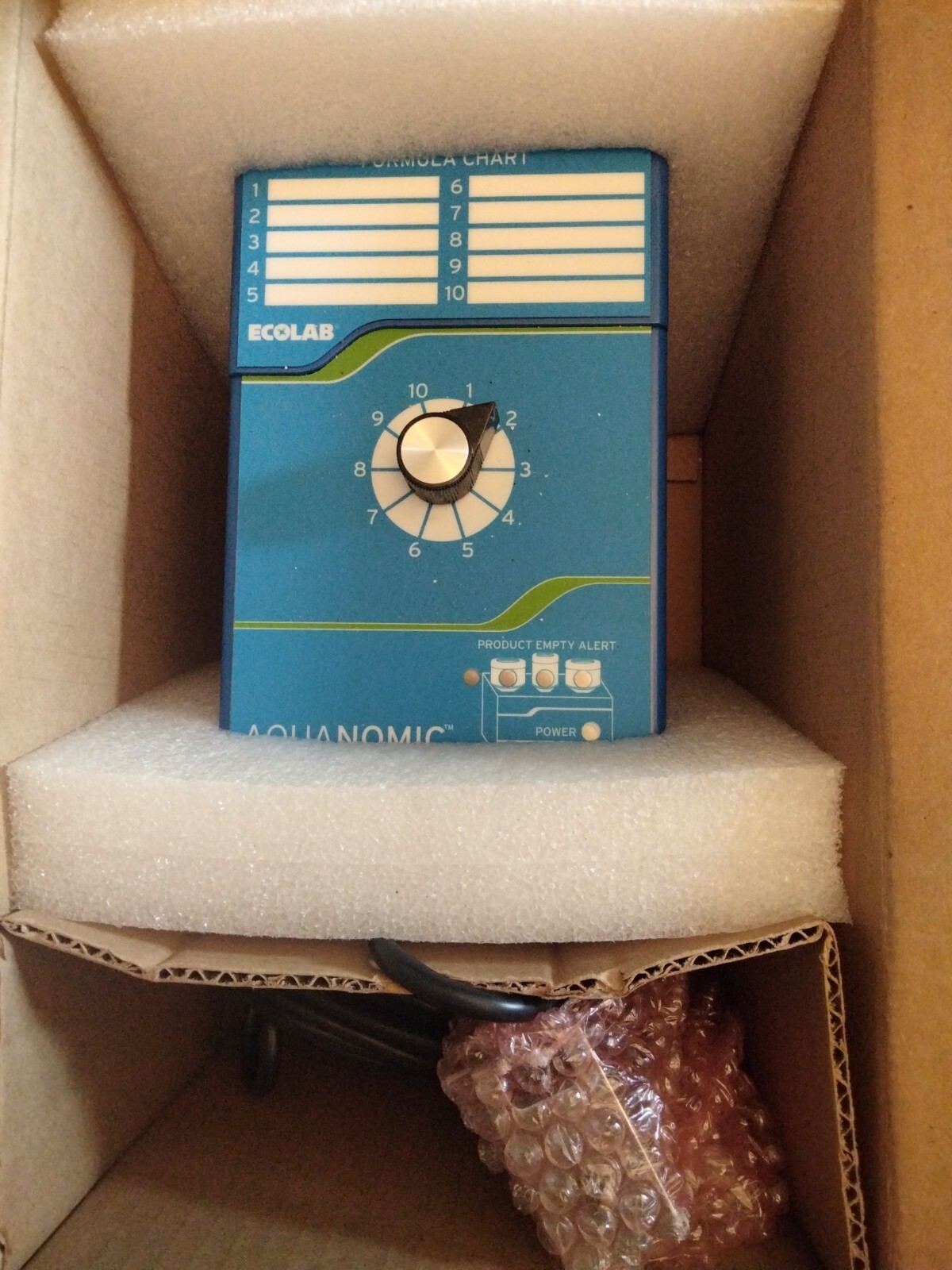 ECOLAB 9259-2036 SS Navigator Remote Control Module 10 Position