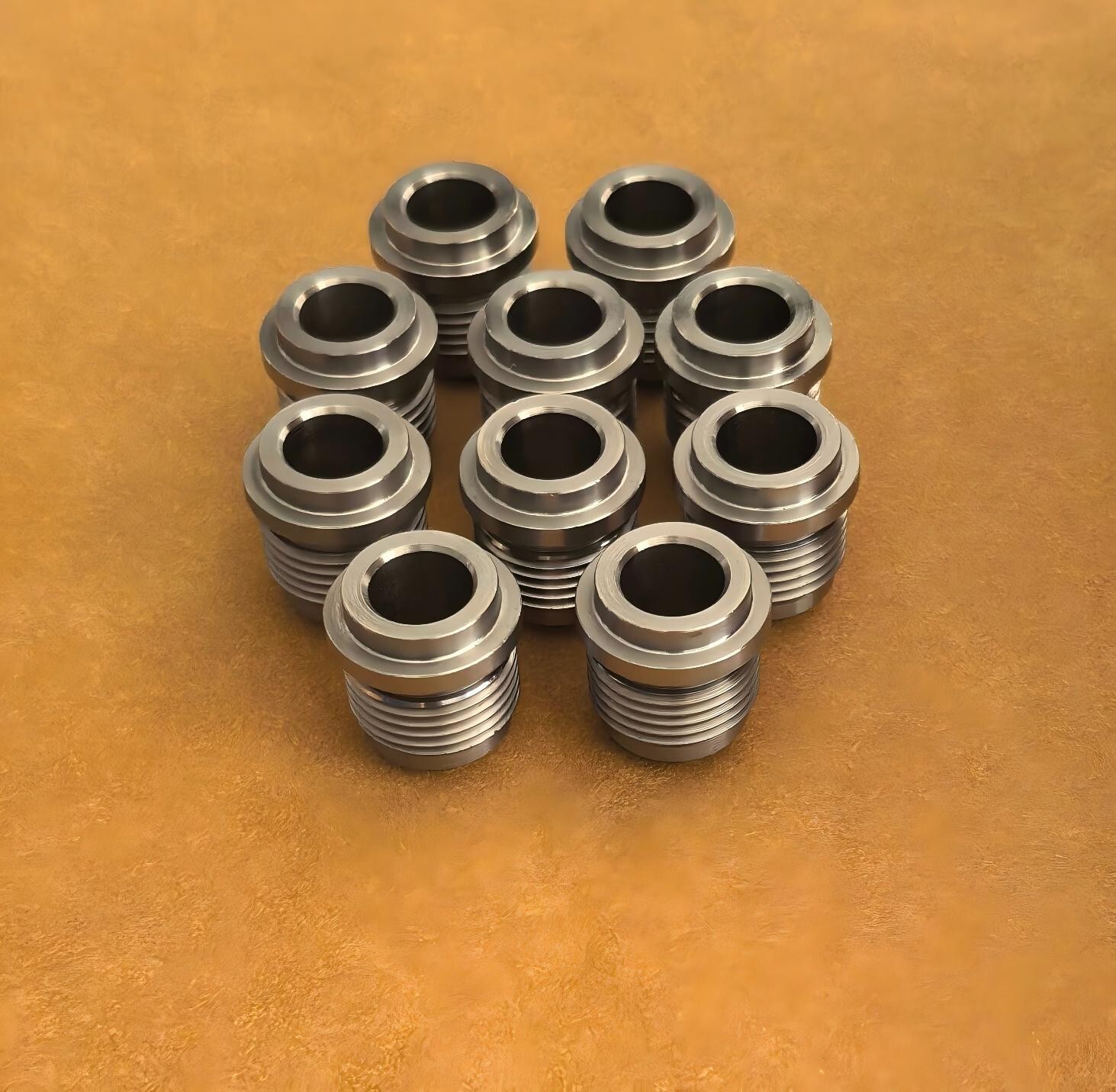 Billet 1018 Mild Steel Weld on/Weld in Fitting Bung Male AN12 -12N Qty: 10