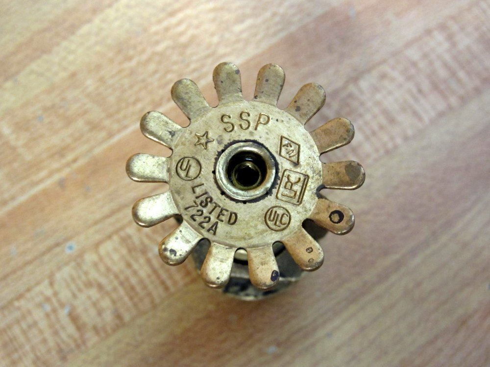 SG SSP Upright Sprinkler Head