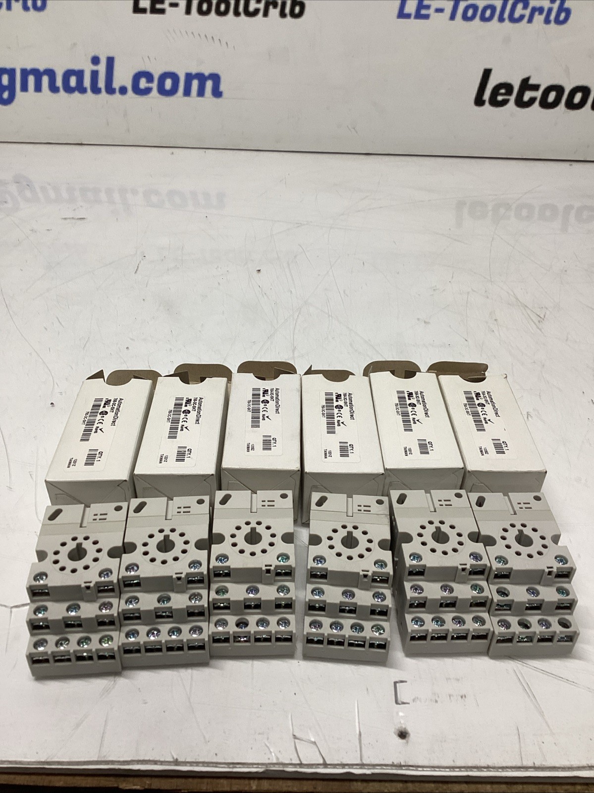 LOT OF 6 GENUINE AUTOMATIONDIRECT 750-3C-SKT R-783
