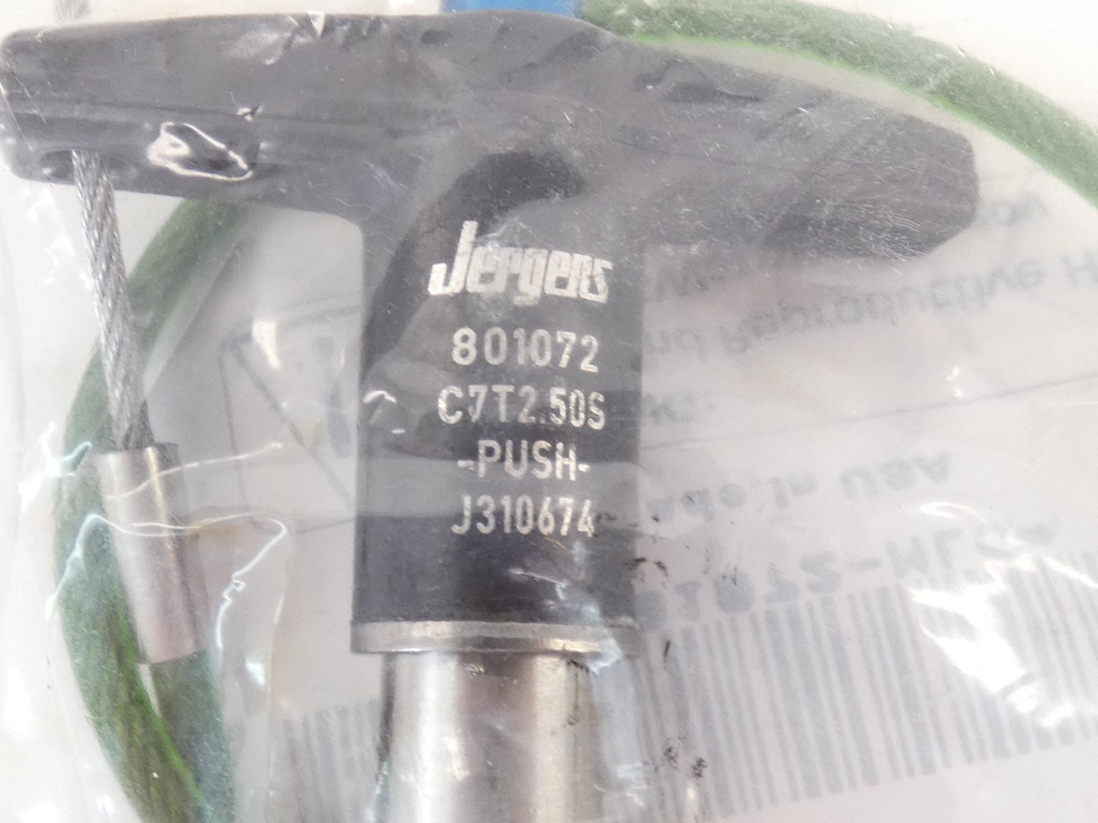 Jergens 801072-MLC T-Handle Push Button Release Pin – NEW Surplus!