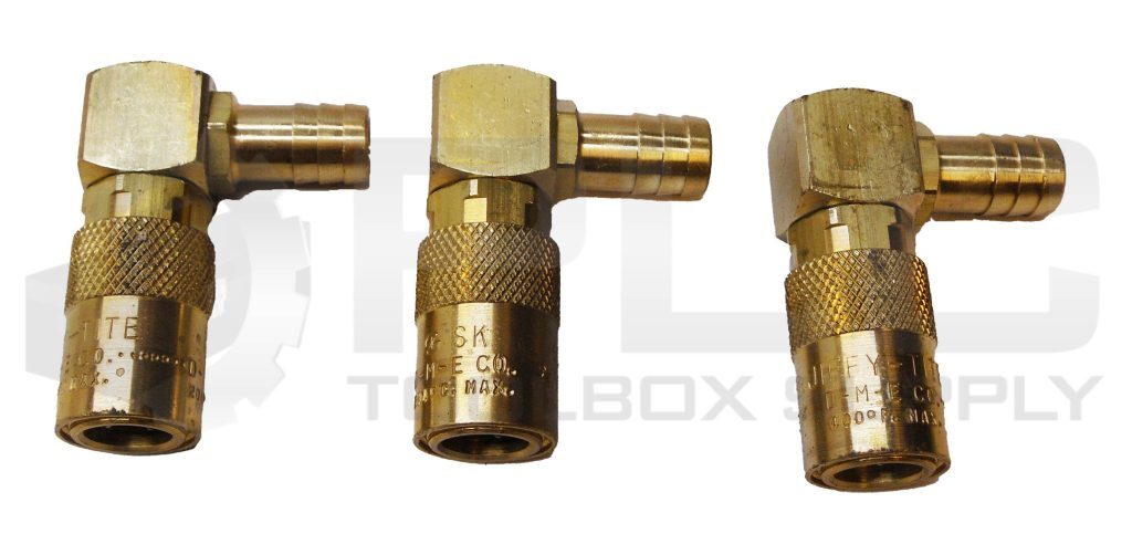 LOT OF 3 NEW D-M-E CO JIFFY TITE SK COUPLER 1/2″ ID