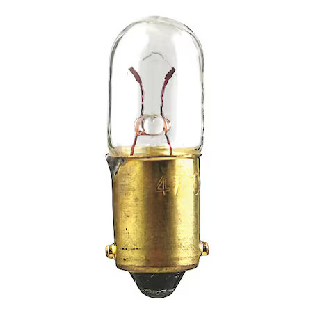 Zoro Select 313-10Pk Miniature Lamp, 313, 5.0W, T3 1/4, 28V, Pk10 (Formerly