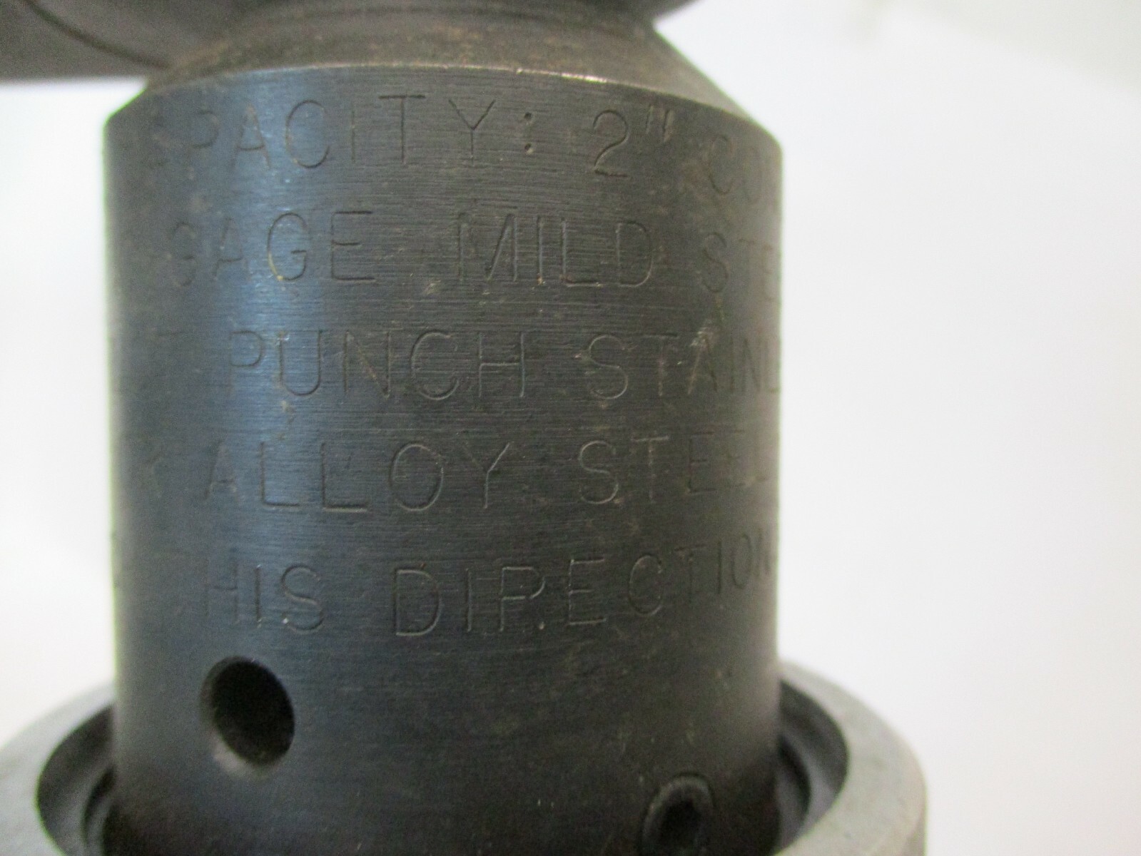Greenlee 1904 Knockout Driver Max. Cap. 2″ Conduit 10 Gauge Mild Steel A3599DH