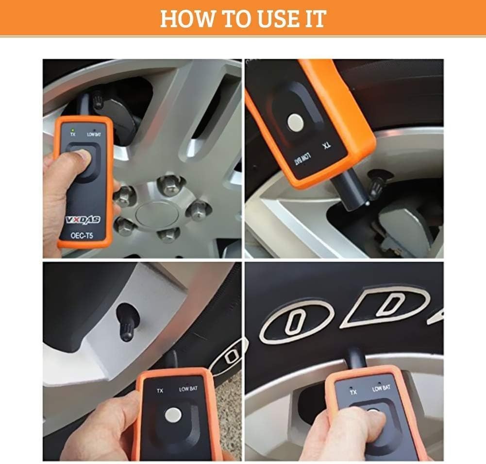 VXDAS TPMS Relearn Tool El-50448 for GM Tire Sensors Pressure Monitor System Res