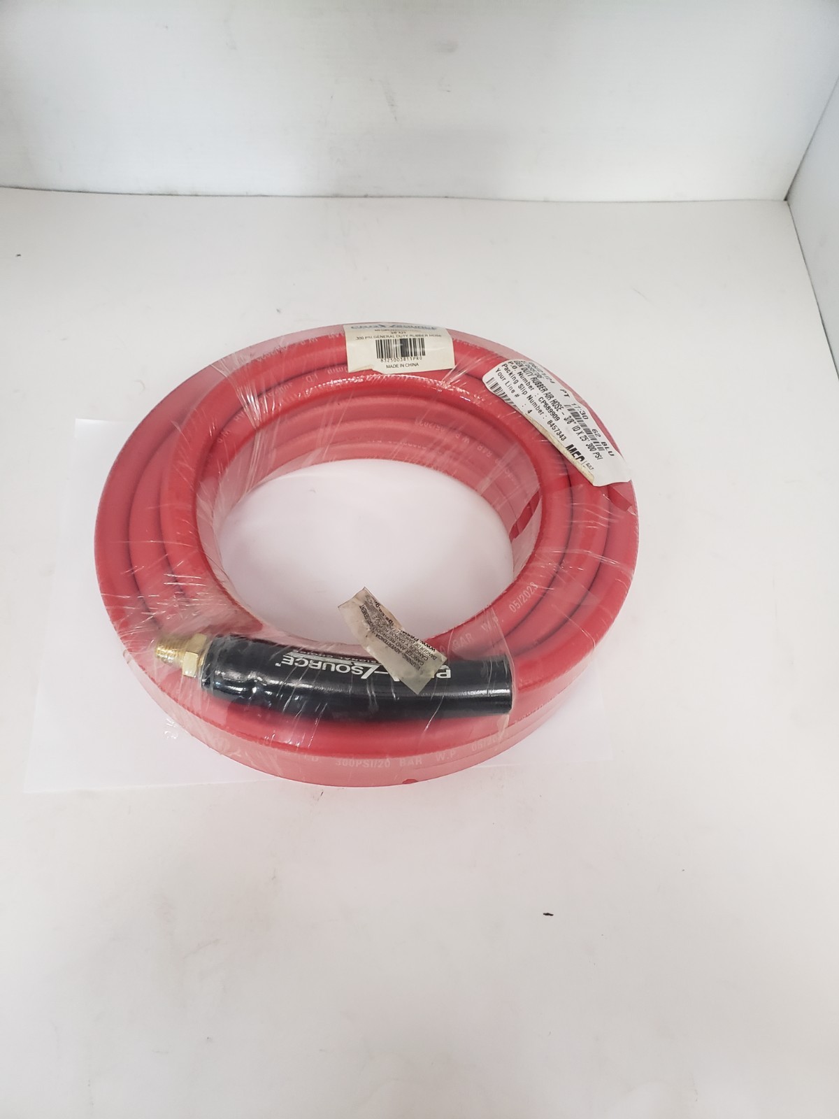 PROSOURCE 8325003811PRO MULTIPURPOSE AIR HOSE 3/8″ ID x 0.69″ OD x 25′ LONG, NNB
