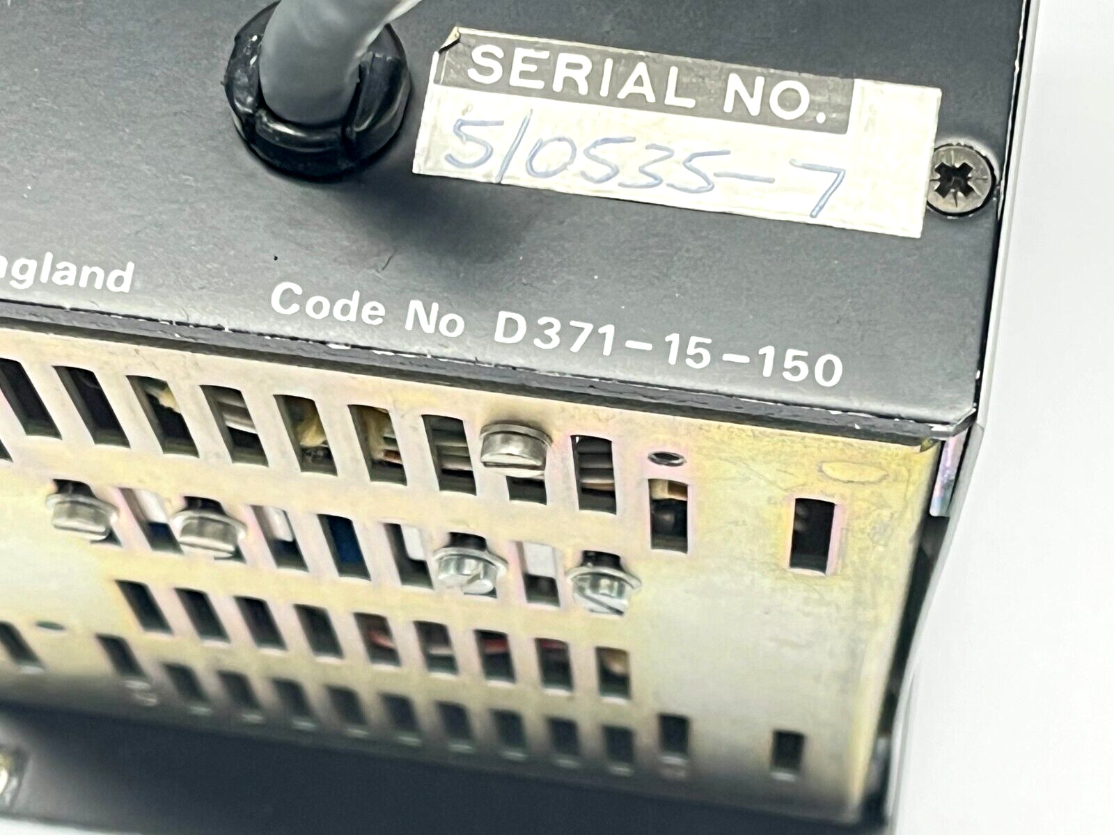 Edwards D371-15-150 Manual Override Module with Key