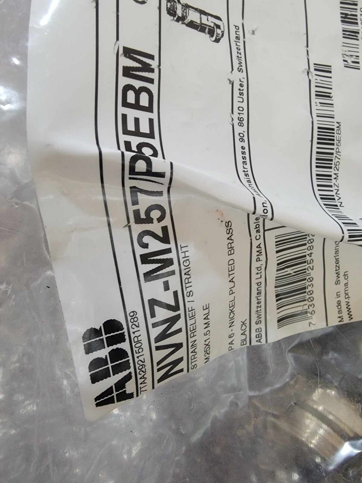 Abb pma NVNZ-M257-p5ebm. 10 count. Bx308
