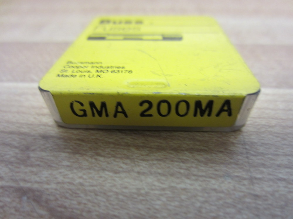 Buss GMA-200MA Bussmann Fuse Cross Ref 6F090 (Pack of 10)