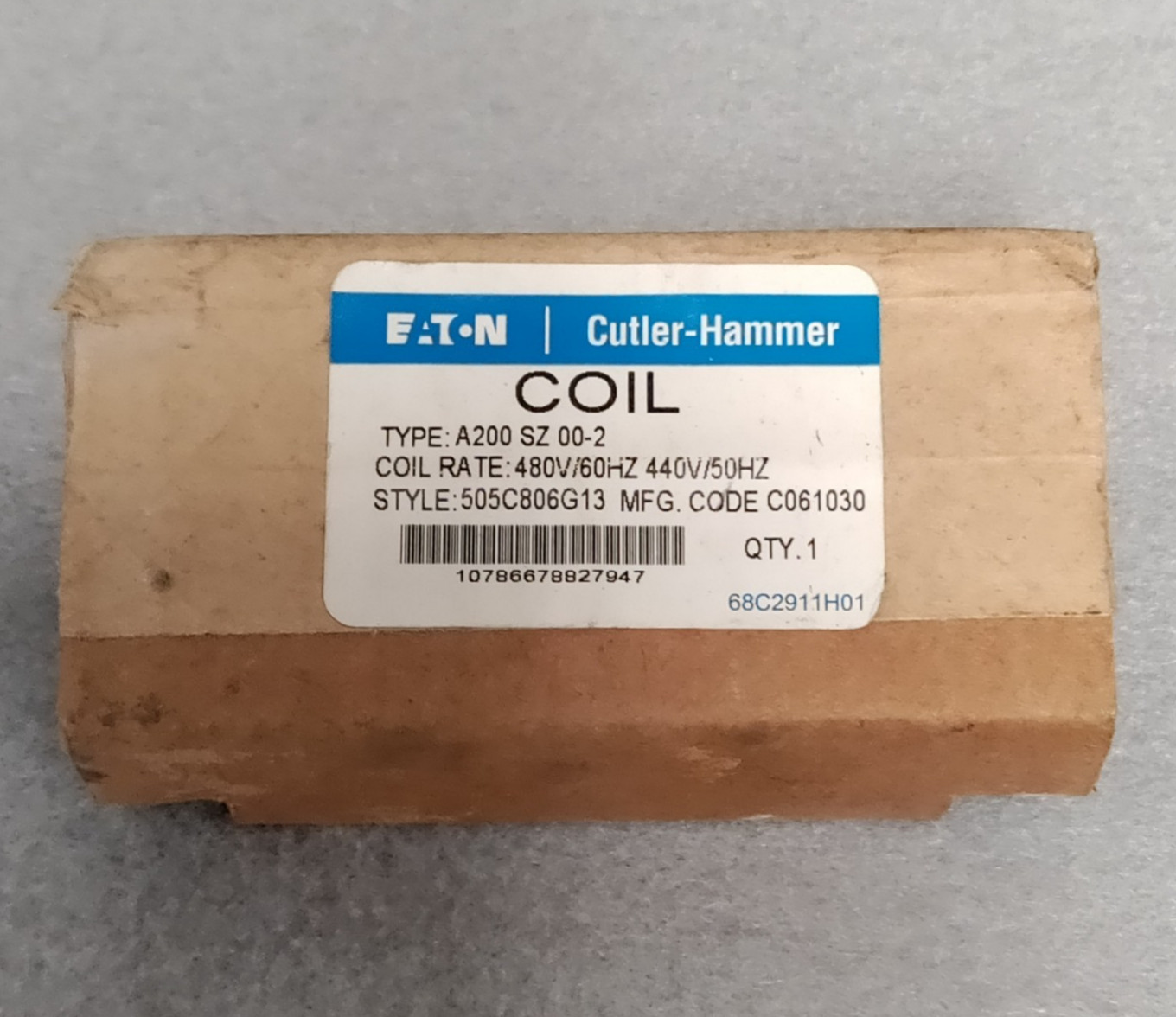 Cutler Hammer 505C806G13 Magnetic Coil 440-480V 50/60Hz