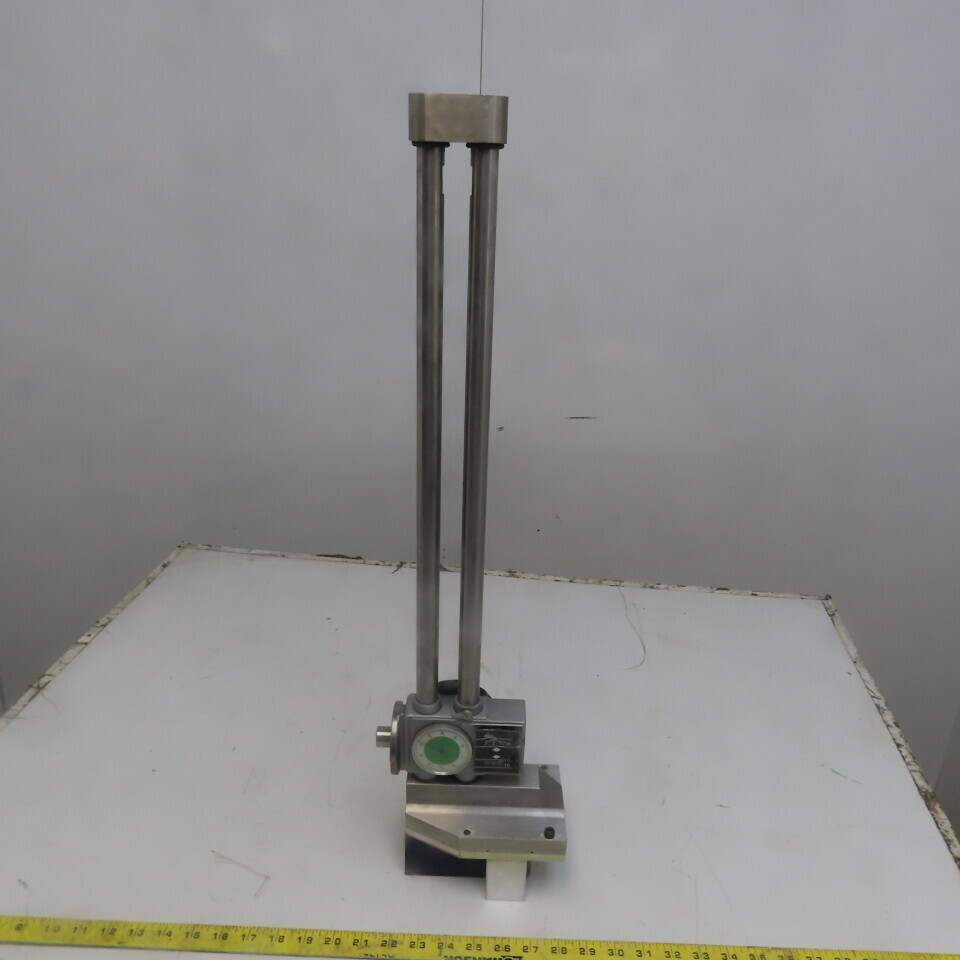 18″ Analog Height Gauge W/Modified Magnetic Base & Touch off Parts or Repair