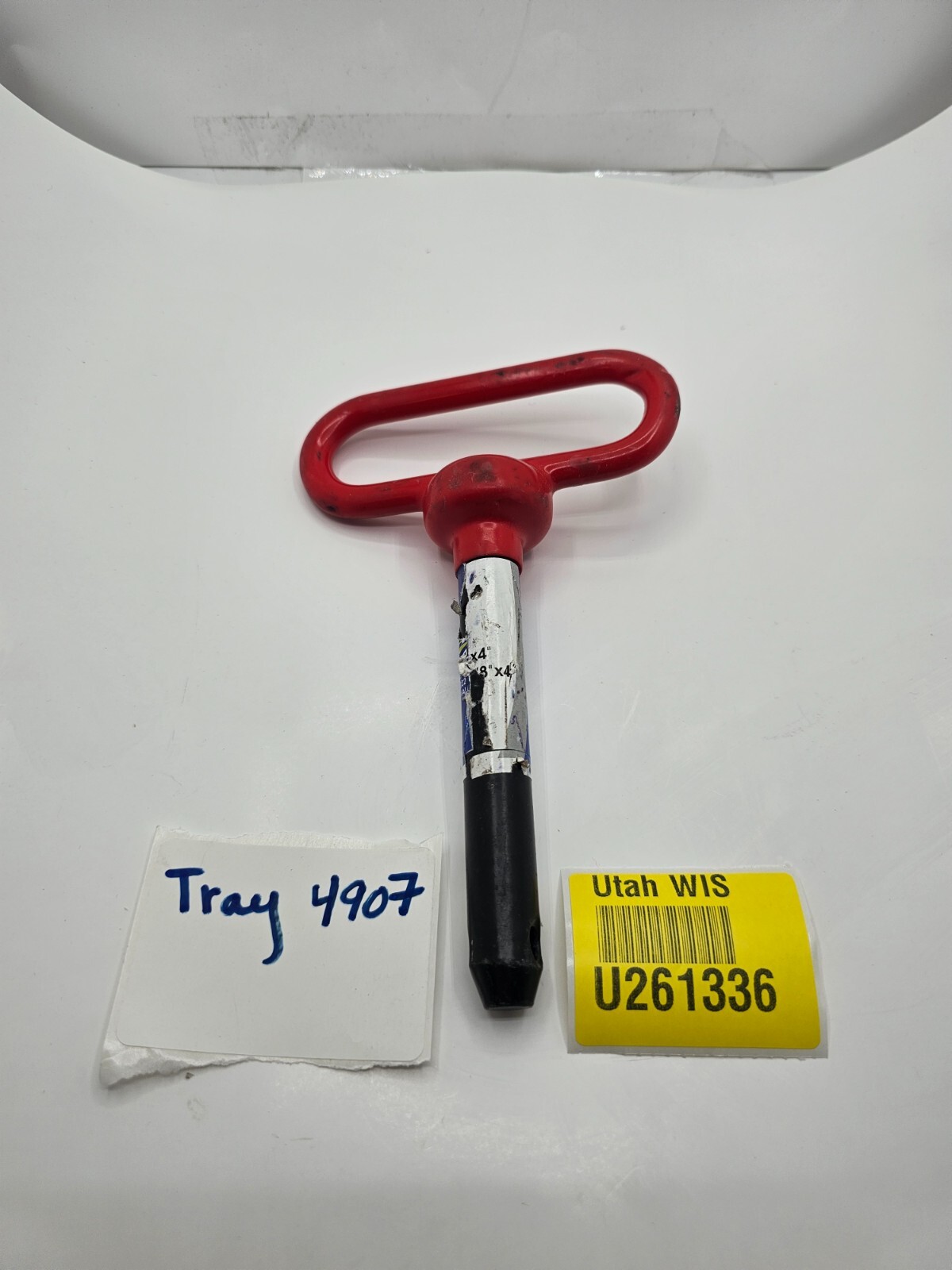 A&I Red Handled Hitch Pin 5/8″ x 4″