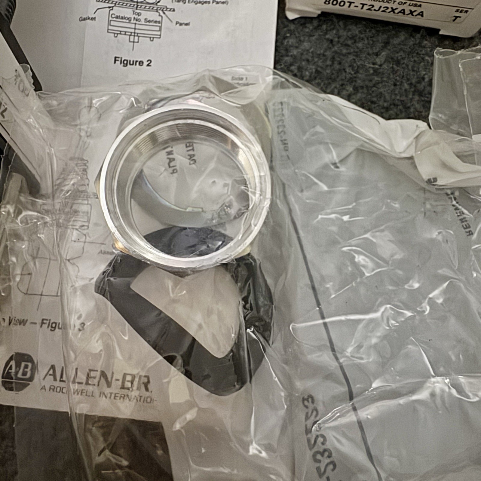 Bulletin 800T T2J2XAXA Toggle Switch 2 Way Type 4 13 Series T BRAND NEW IN BOX