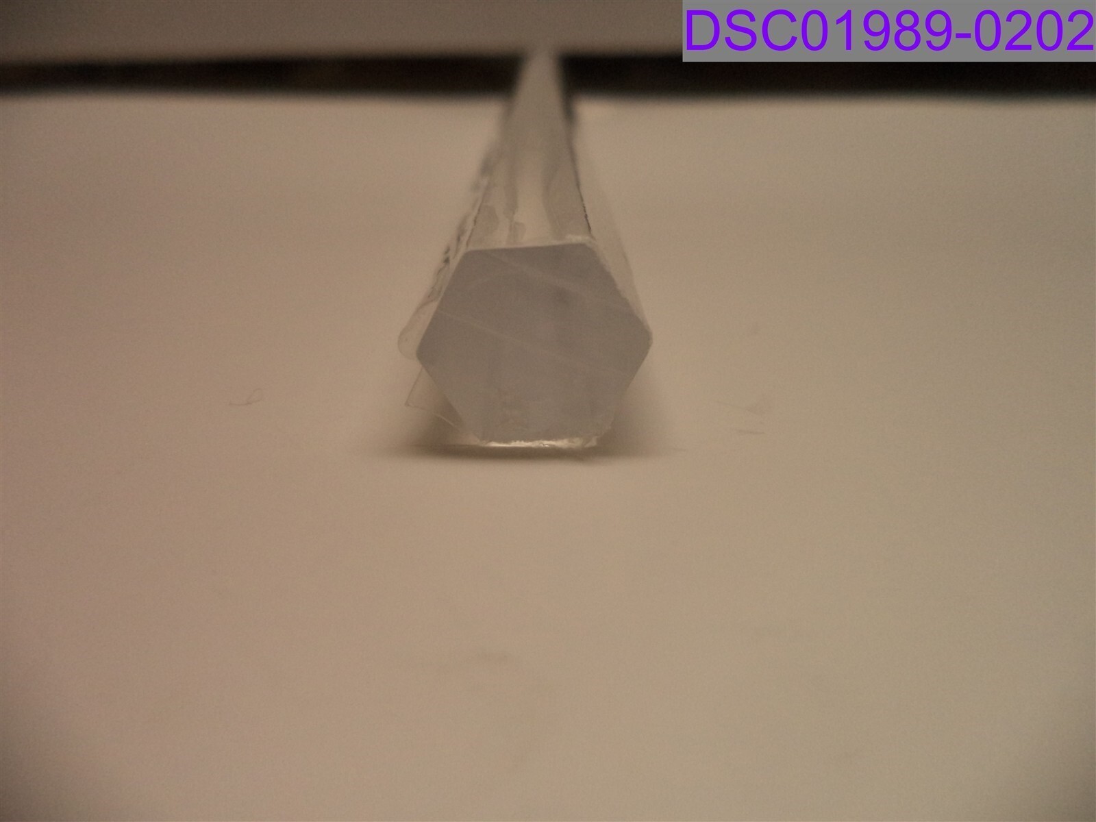 Qty = 6 (2 Packs of 3): uxcell Clear Solid Acrylic Hexagon Rod 250mm