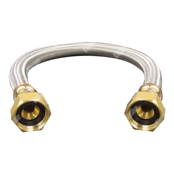 Kissler 884018 Water Heater Connector 5/16″ ID 3/4″ F Compression SS 250 PSI