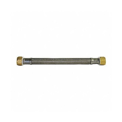 Kissler 884018 Water Heater Connector 5/16″ ID 3/4″ F Compression SS 250 PSI
