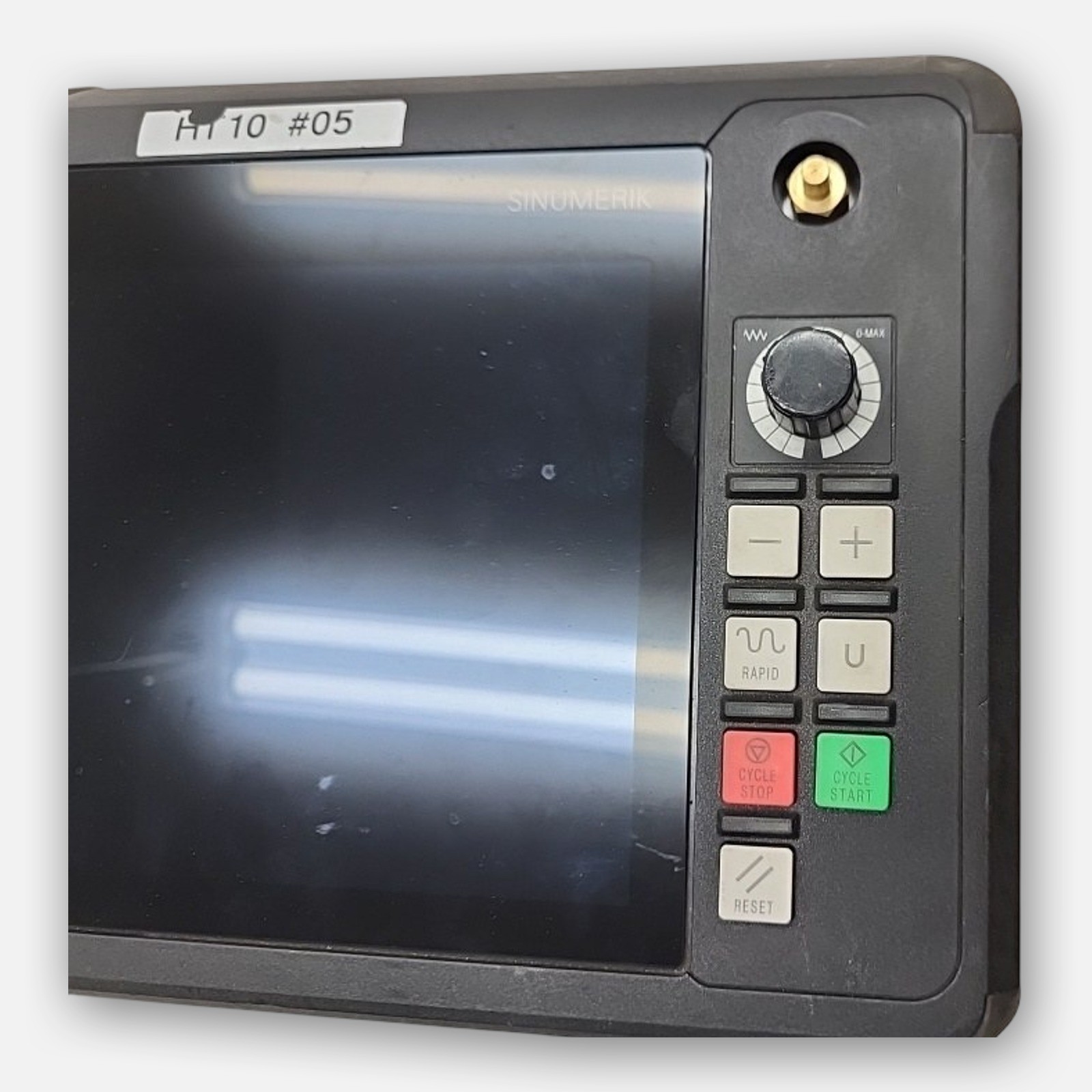 SIEMENS 6FC5403-0AA21-1AA1 SINUMERIK HT 10H HANDHELD TERMINAL 10” 24V 0.98A