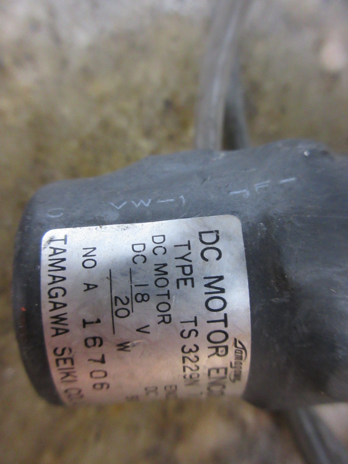 TAMAGAWA DC MOTOR ENCODER TYPE TS3229N 7E3 A16706 TS3229N7E3 CX 20