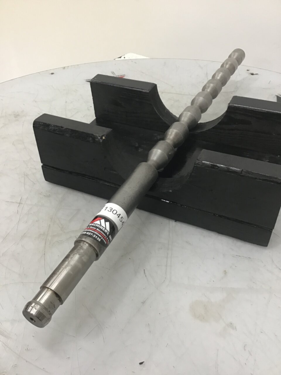 VAN DORN DEMAG Safety Stop Bar 308396 Used #130454