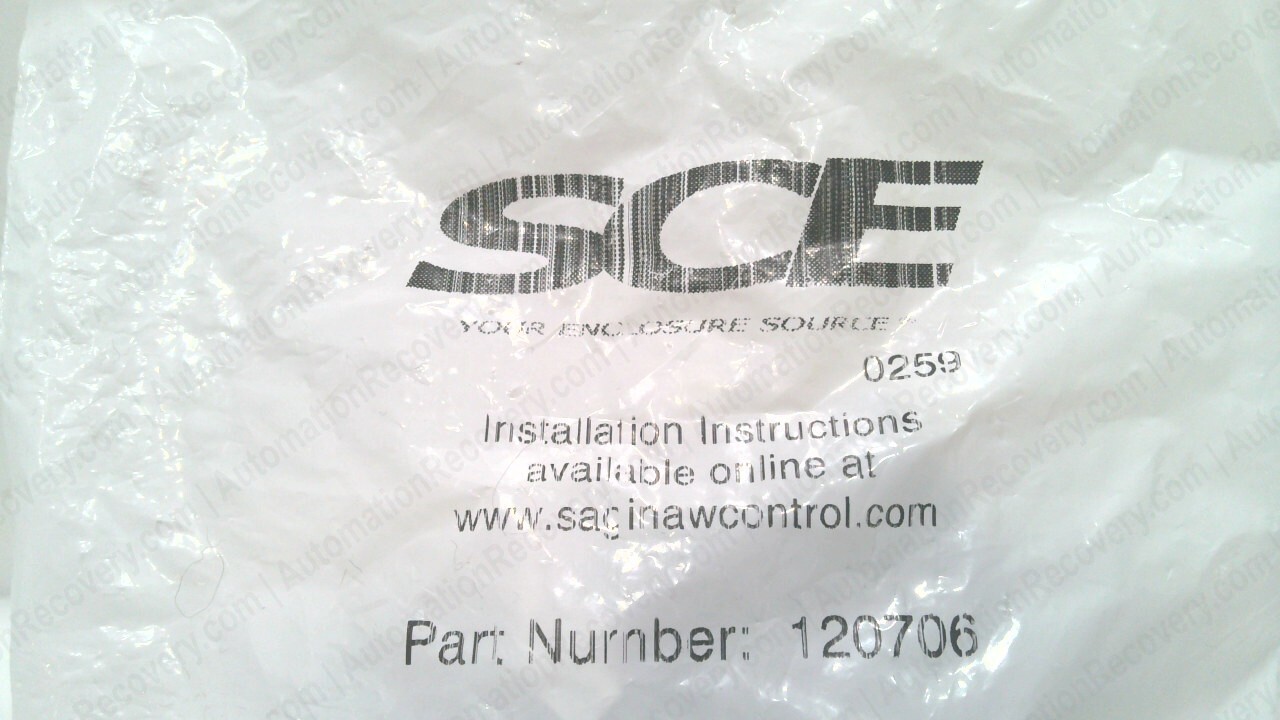 SCE 120706, 4 PIECE ENCLOSURE KIT, NEW #307470