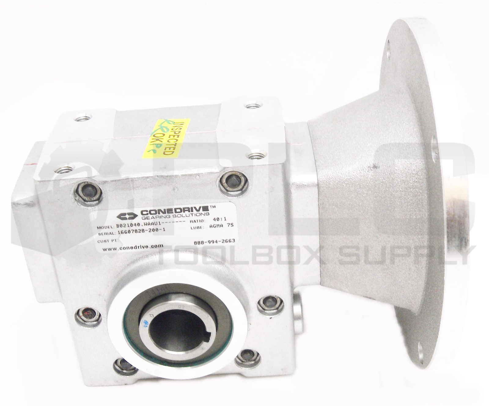 NEW CONE DRIVE GEARING SOLUTIONS B021040.WAAU1 REDUCER 40:1 RATIO