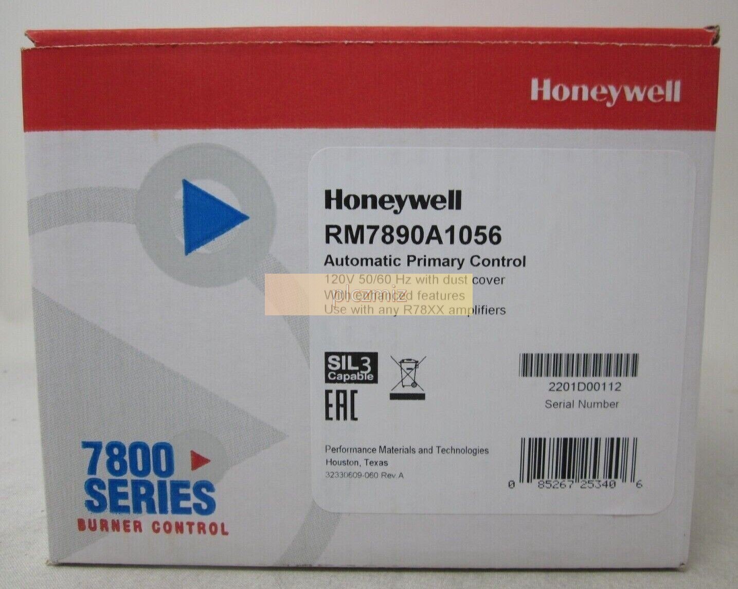 1pc Honeywell RM7890A1056 Brand New Flame burning controller Free Shipping