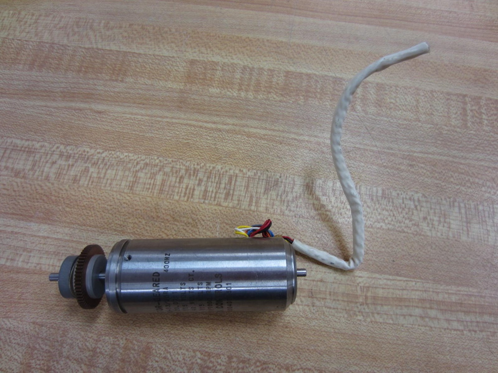 Harowe Servo Controls 75004000501 Motor Generator-Geared Tested