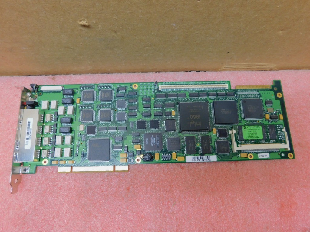 Dialogic 2 Port & 4 Port PCIe / PCI T1/E1 Media Board — DMV600BTEPEQ / HDSIPCIW