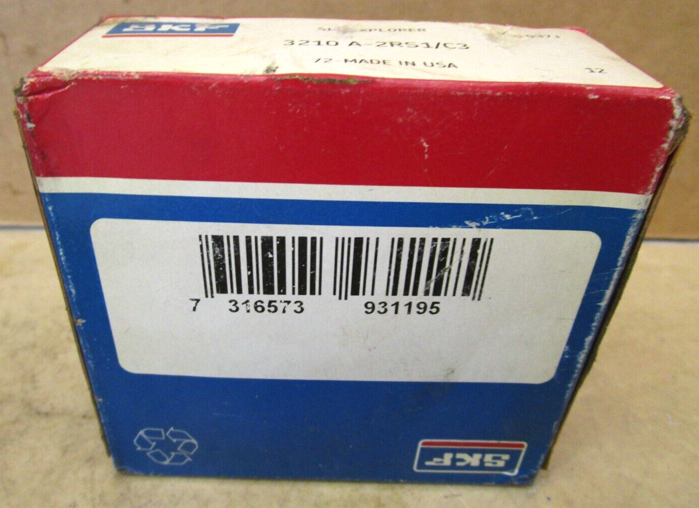 SKF Explorer 3210A-2RS1/C3 Bearing 47857HM