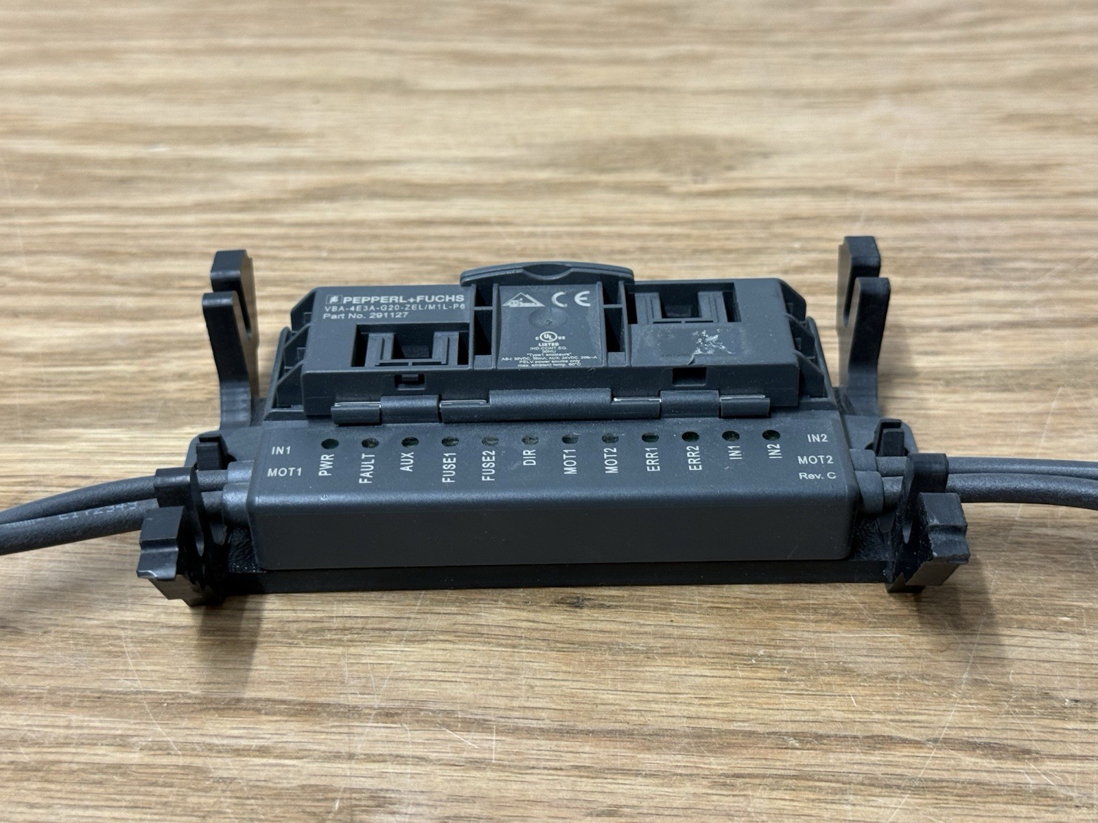 PEPPERL FUCHS pepperl vba-4e3a-g20-zel/m1l-p6 ASi Motor Roller Module