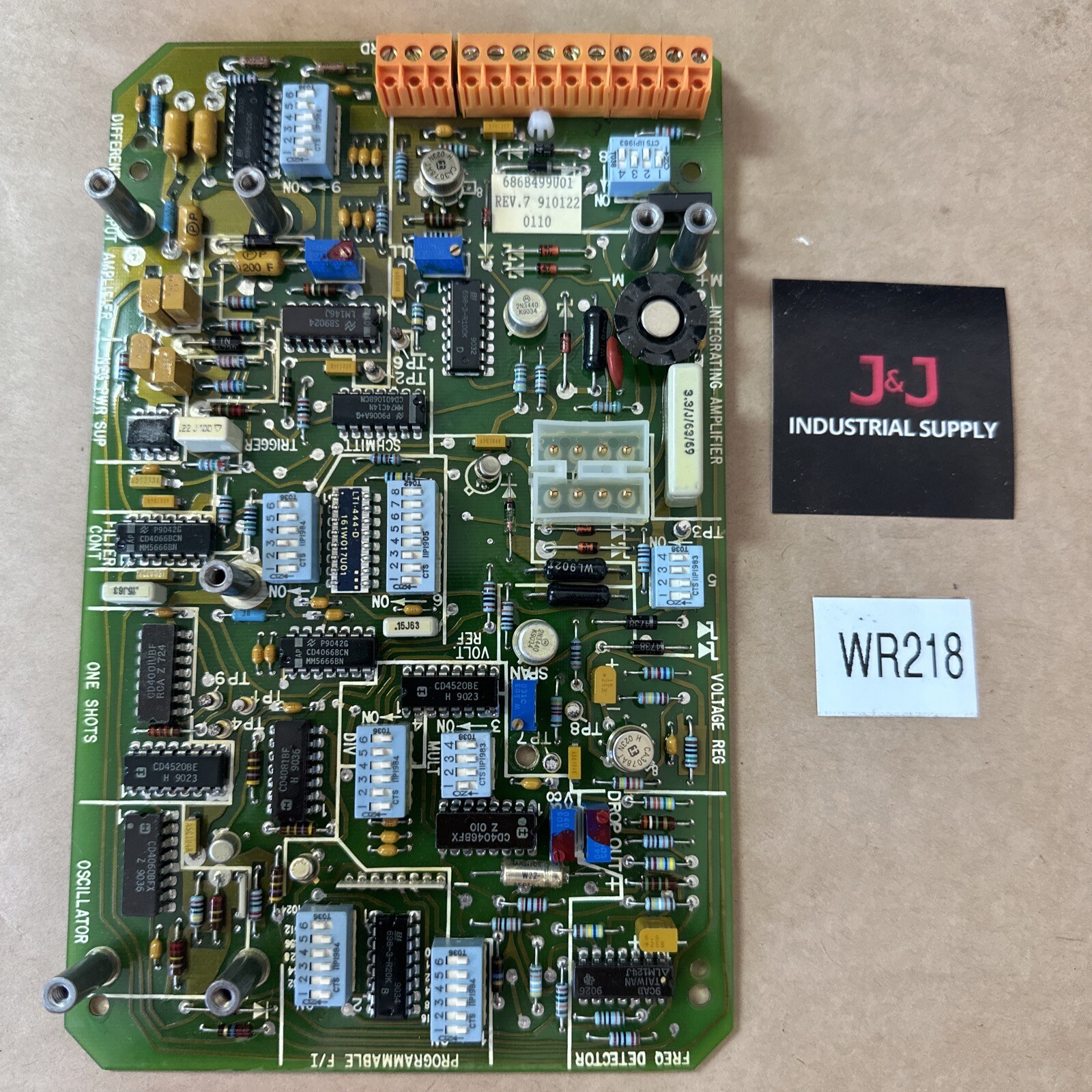 BRAND NEW Fischer & Porter 686B499U01 Signal Conditioner PCB || FAST SHIPPED🇺🇸