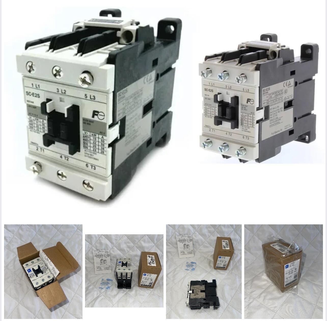 FUJI ELECTRIC SC-E2 AC120 Coil 50/60hz SC-E2 Contactor SCE2 AC110VZADC-CF