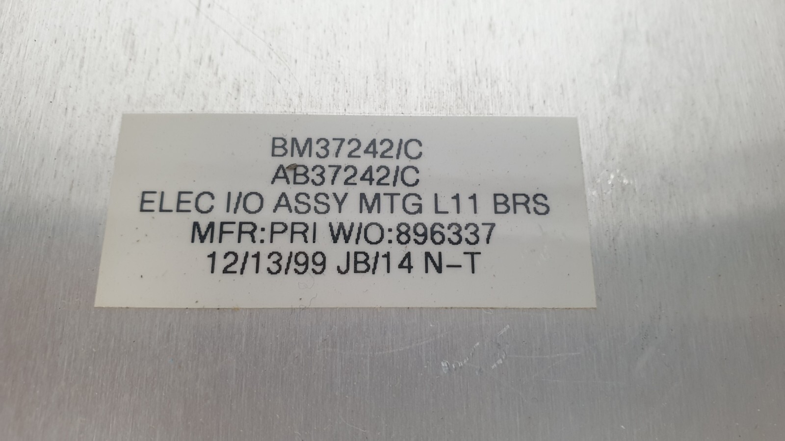PRI Brooks Automation ELEC I/O ASSY MTG L11 BRS Board P/N BM873421C PC23475