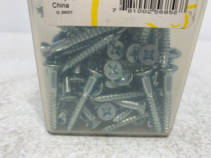 Dottie PHFW10112 Wood Screw #10 1-1/2″ Zinc Plated (lot of 100)