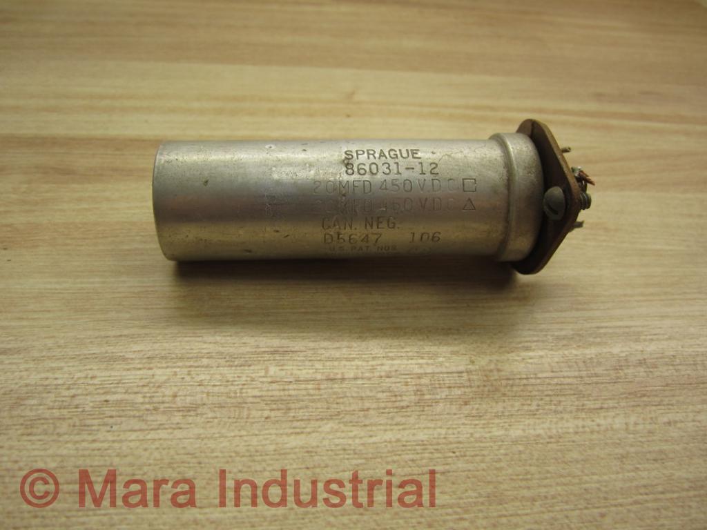 Sprague 86031-12 Capacitor