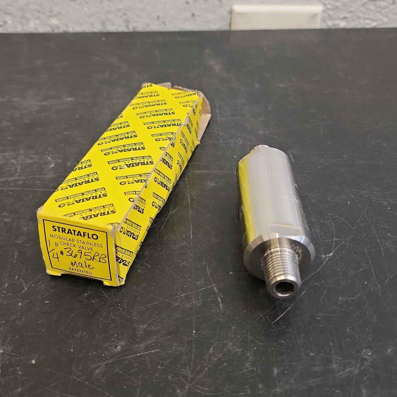 NIB STRATAFLO 3/4” 3695RB STAINLESS STEEL CHECK VALVE 3000 PSI