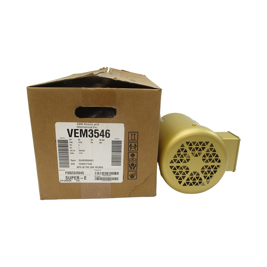 BALDOR VEM3546 35J302G004G1 230/460V 3.2/1.6A NSMP