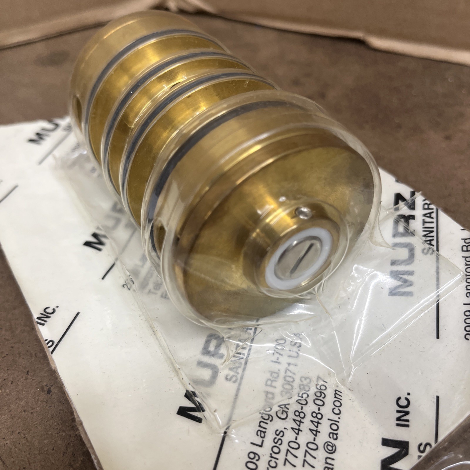 NEW OLD STOCK! MURZAN AIR VALVE ASSEMBLY 3016458 Drawing # PL00129
