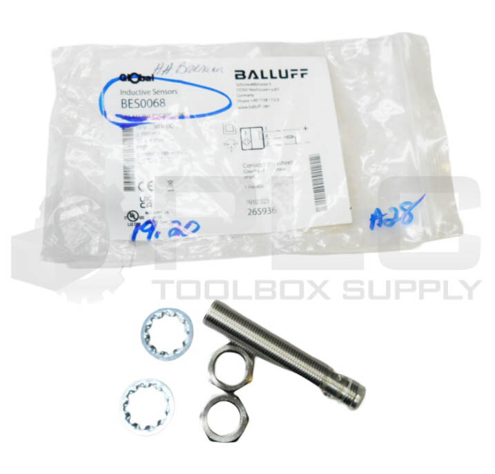 LOT OF 3 NEW BALLUFF BES M12MI-PSC40B-S04G INDUCTIVE SENSOR 10-30VDC BES0068