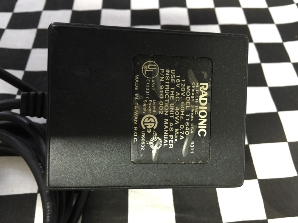 Lot Of 2, Elpac WM-075 & Radionic T1640, Power Supply, Shipsameday #152A